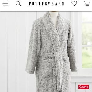 Pottery Barn Teddy Bear Robe- XL